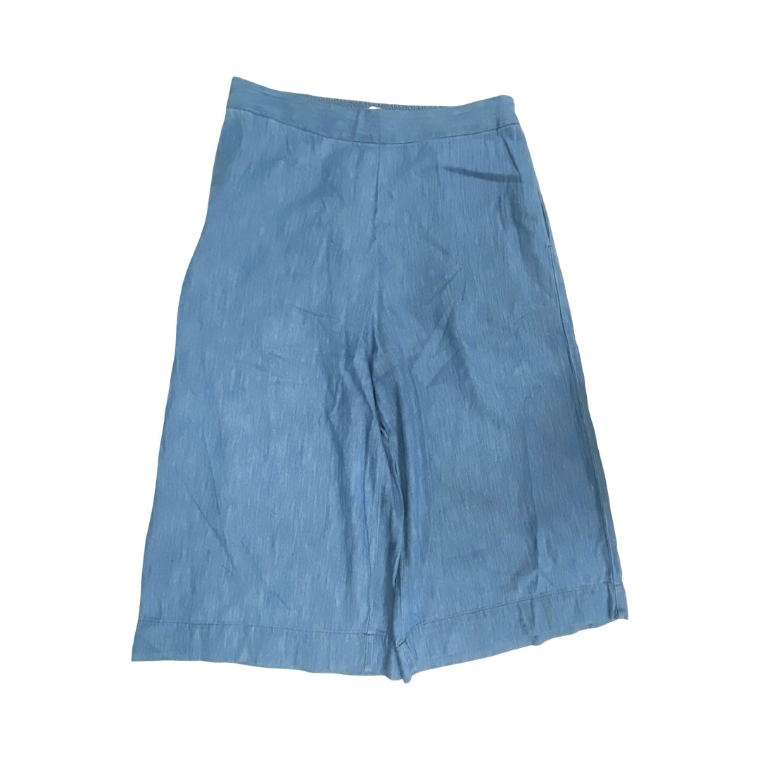 Pants Linen By Madewell In Blue, Size:Xl