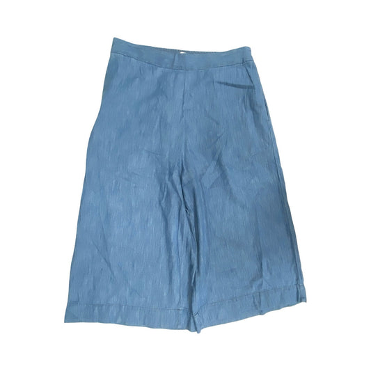 Pants Linen By Madewell In Blue, Size:Xl