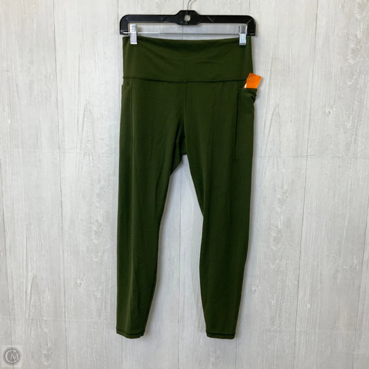 Athletic Leggings Capris By Athleta In Green, Size: L