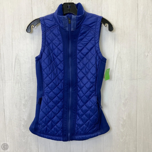 Vest Puffer & Quilted By Athleta In Blue, Size: Xxs