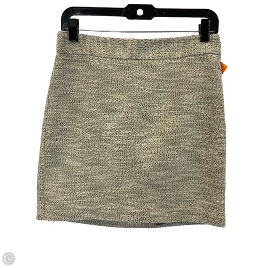 Skirt Mini & Short By Loft In Cream, Size: S