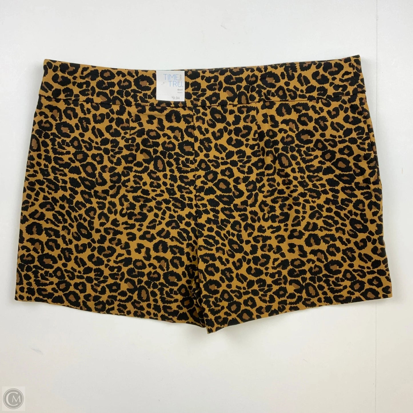 Shorts By Time And Tru In Leopard Print, Size: Xl