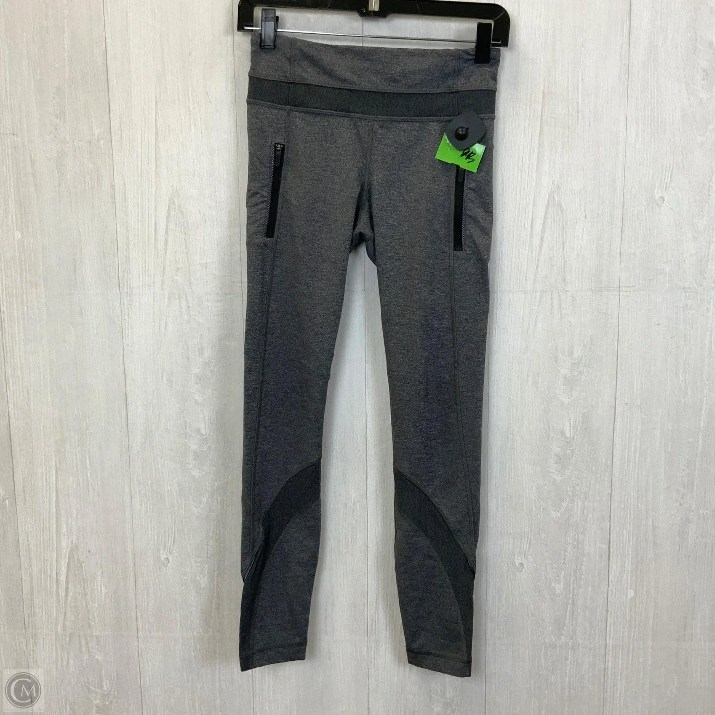 Athletic Leggings By Lululemon In Grey, Size: 4