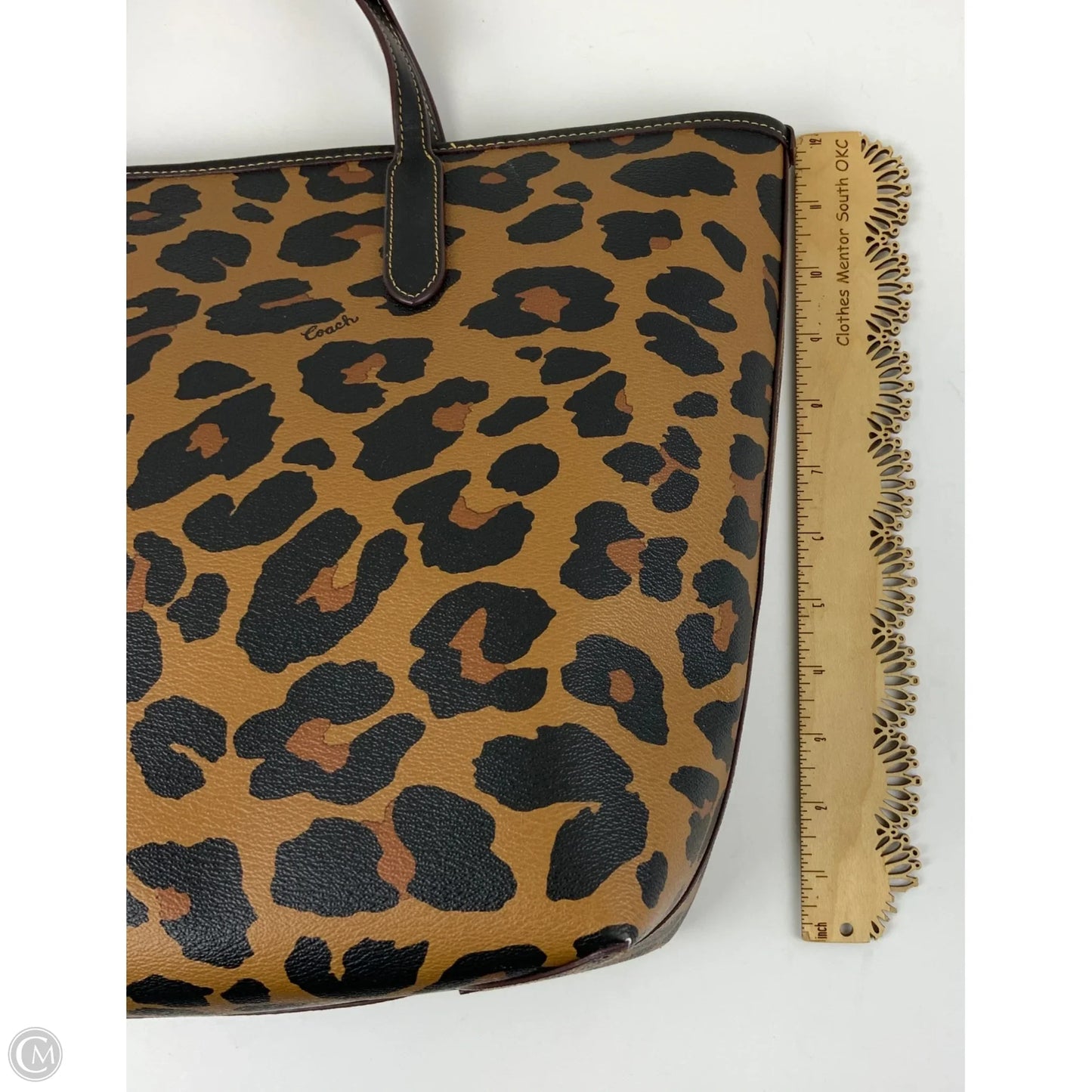 Tote Designer By Coach, Size: Large