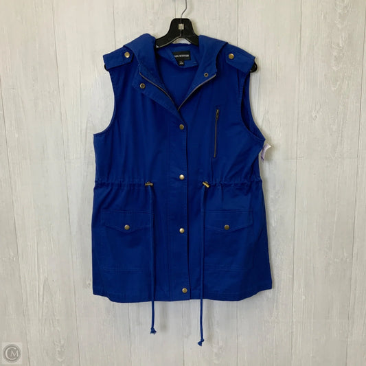 Vest Other By Zenana Outfitters In Blue, Size: L