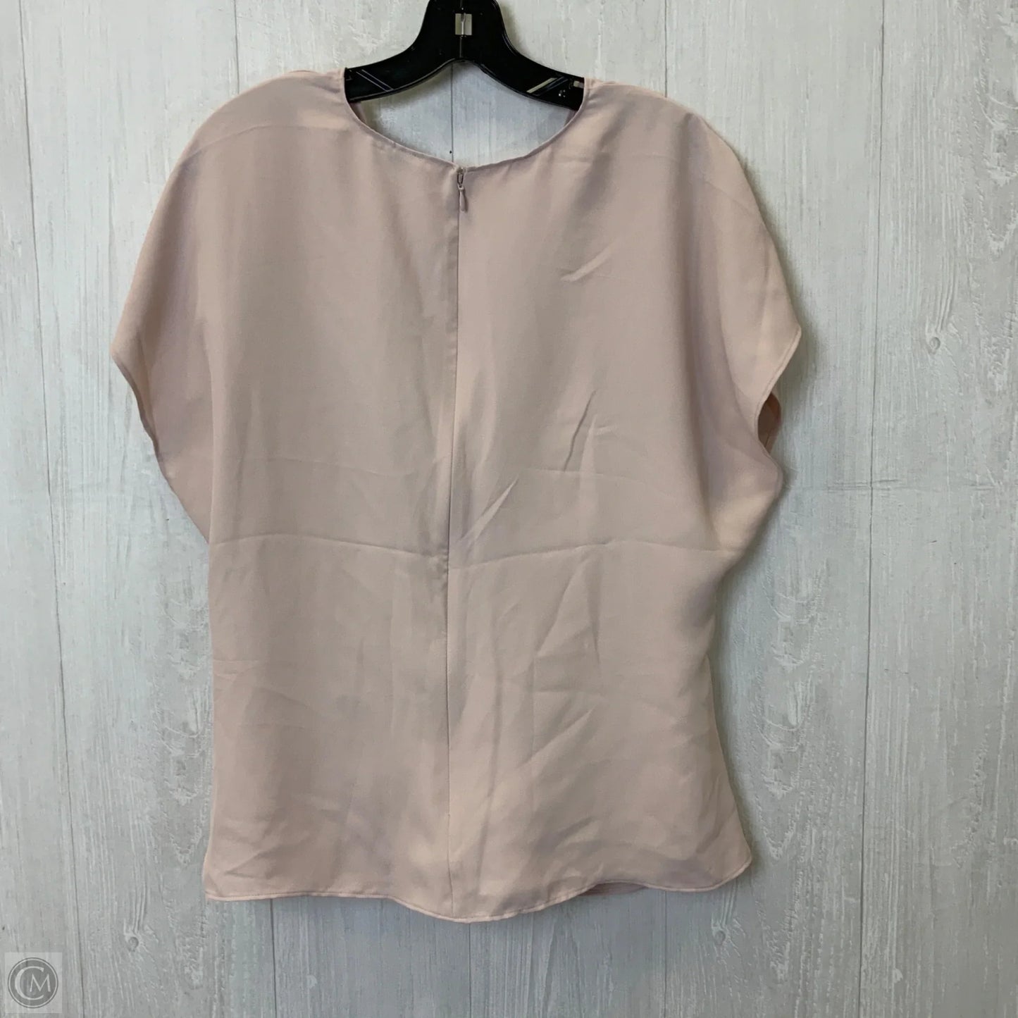 Top Short Sleeve By Express In Pink, Size: Xl