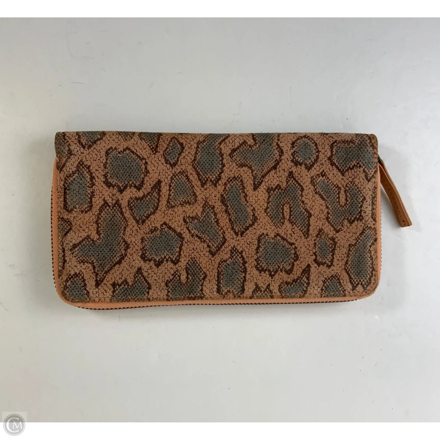 Wallet Leather By Anthropologie, Size: Large