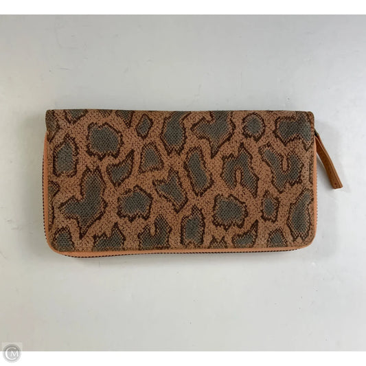 Wallet Leather By Anthropologie, Size: Large