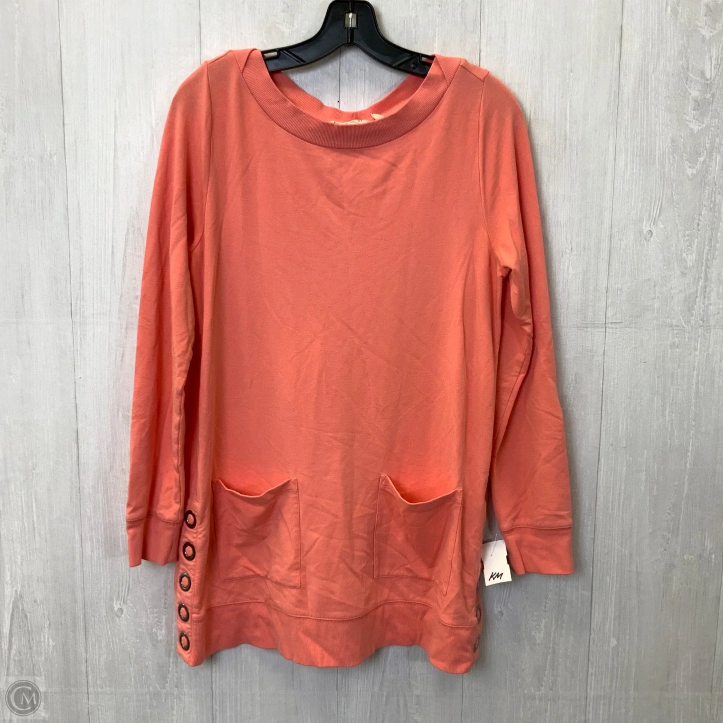 Tunic Long Sleeve By Soft Surroundings In Coral, Size: S
