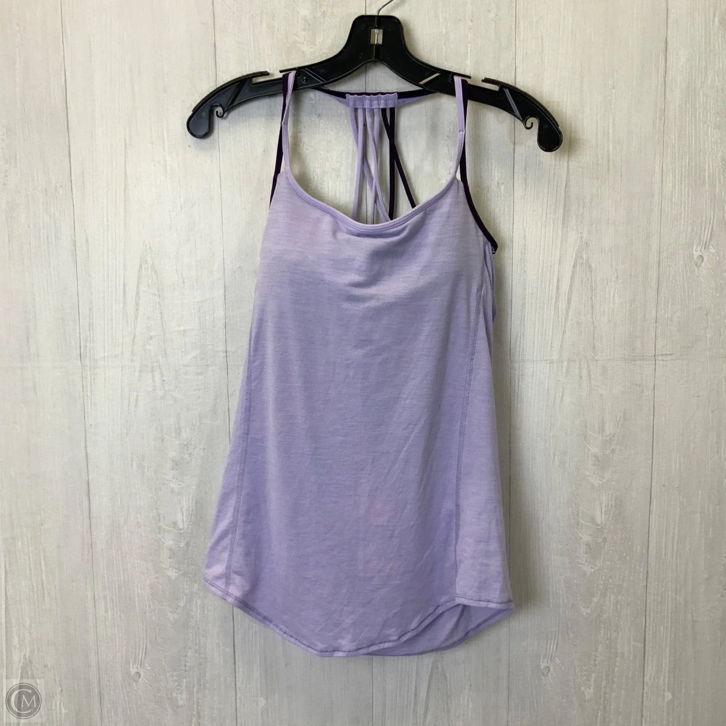 Athletic Tank Top By Lululemon In Purple, Size: 6