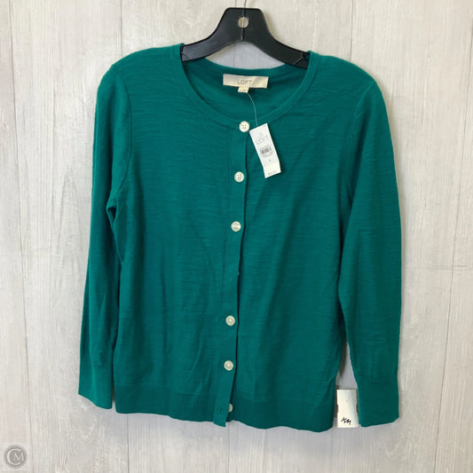 Cardigan By Loft In Teal, Size: S