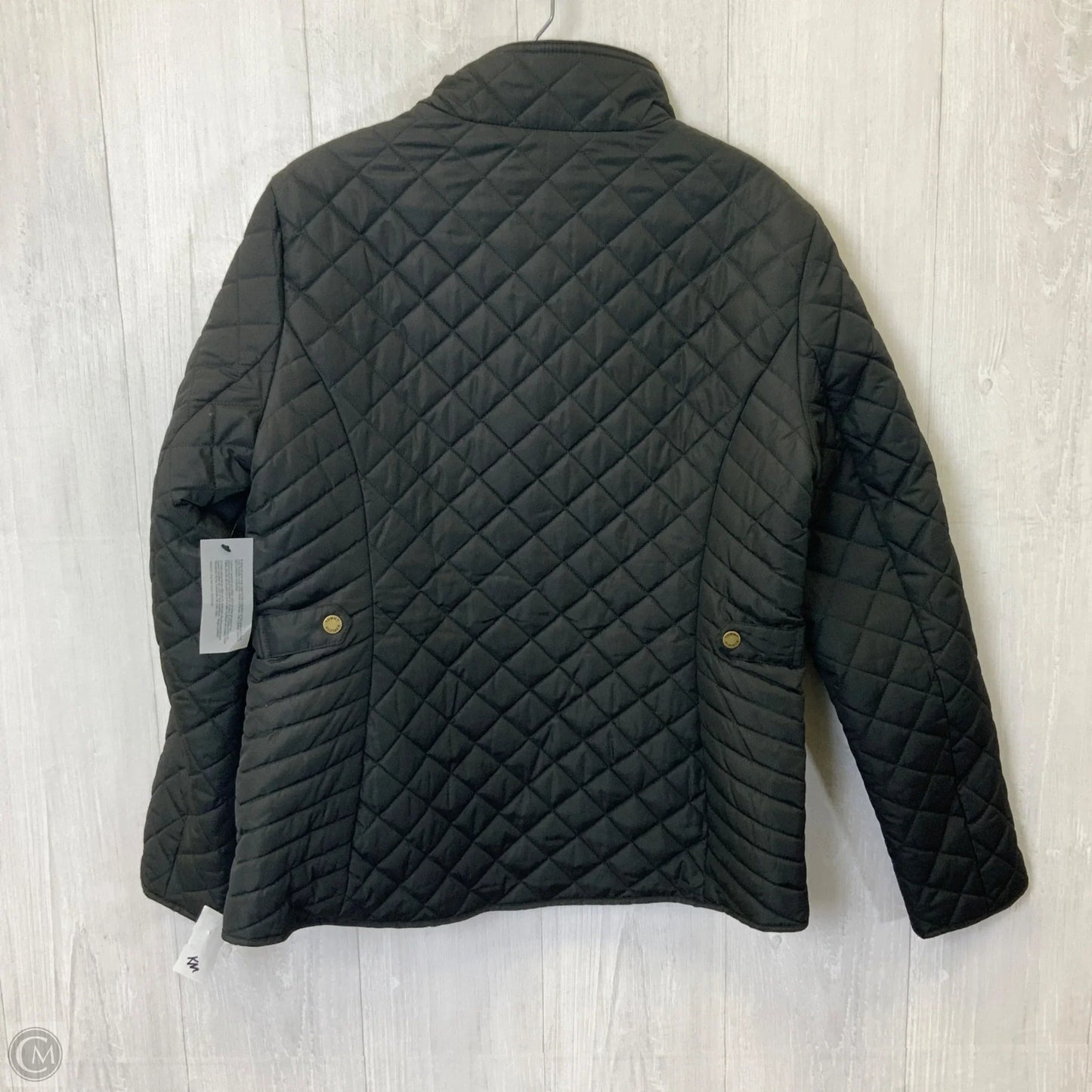 Jacket Puffer & Quilted By Tommy Hilfiger In Black, Size: M