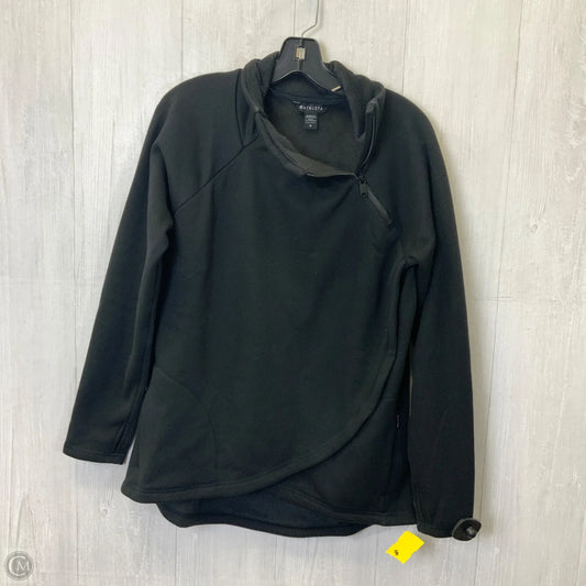 Sweatshirt Collar By Athleta In Black, Size: M