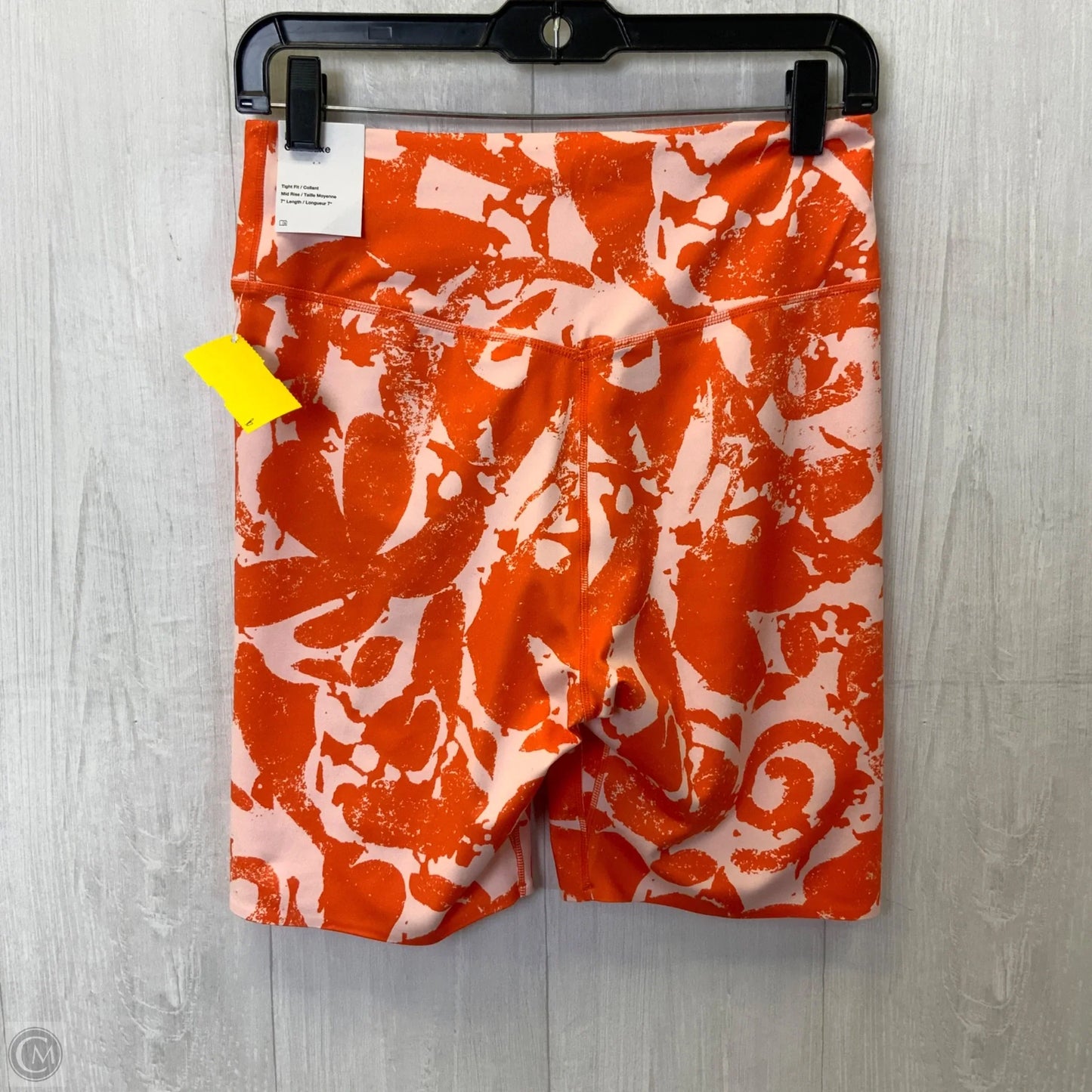 Athletic Shorts 2pc By Nike Apparel In Orange, Size: M