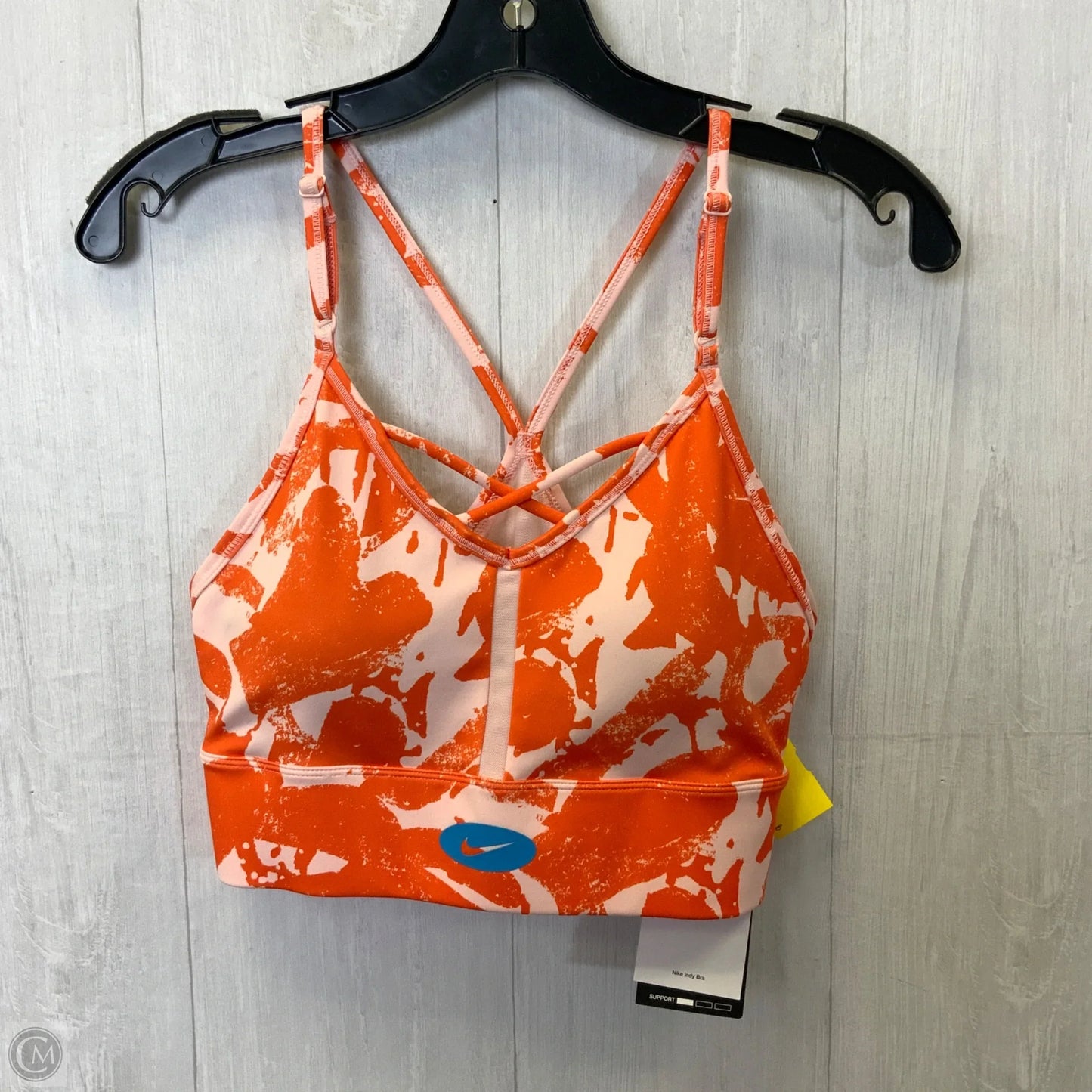 Athletic Shorts 2pc By Nike Apparel In Orange, Size: M