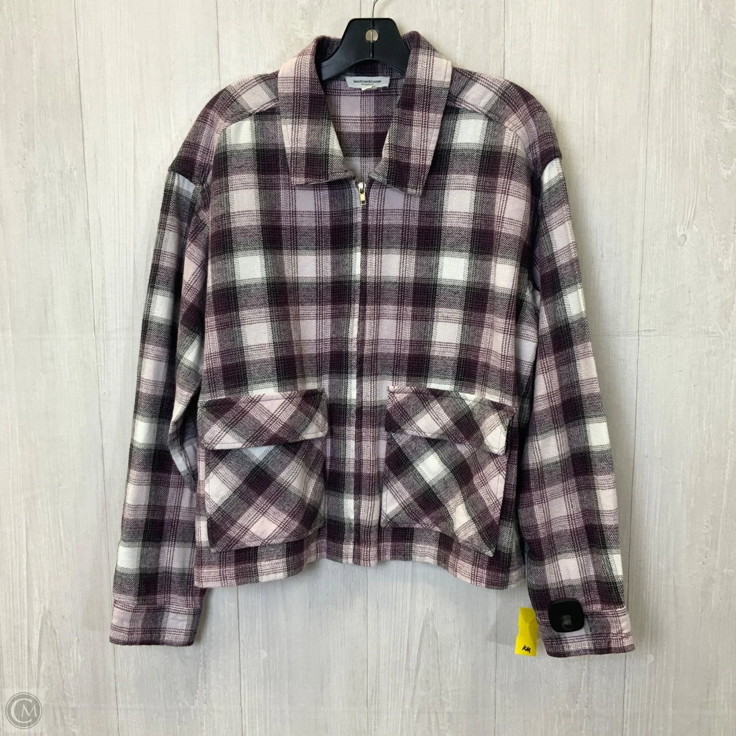 Jacket Other By Beachlunchlounge In Purple, Size: L