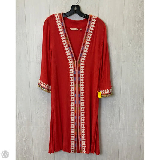 Kimono By Soft Surroundings In Orange, Size: Xs