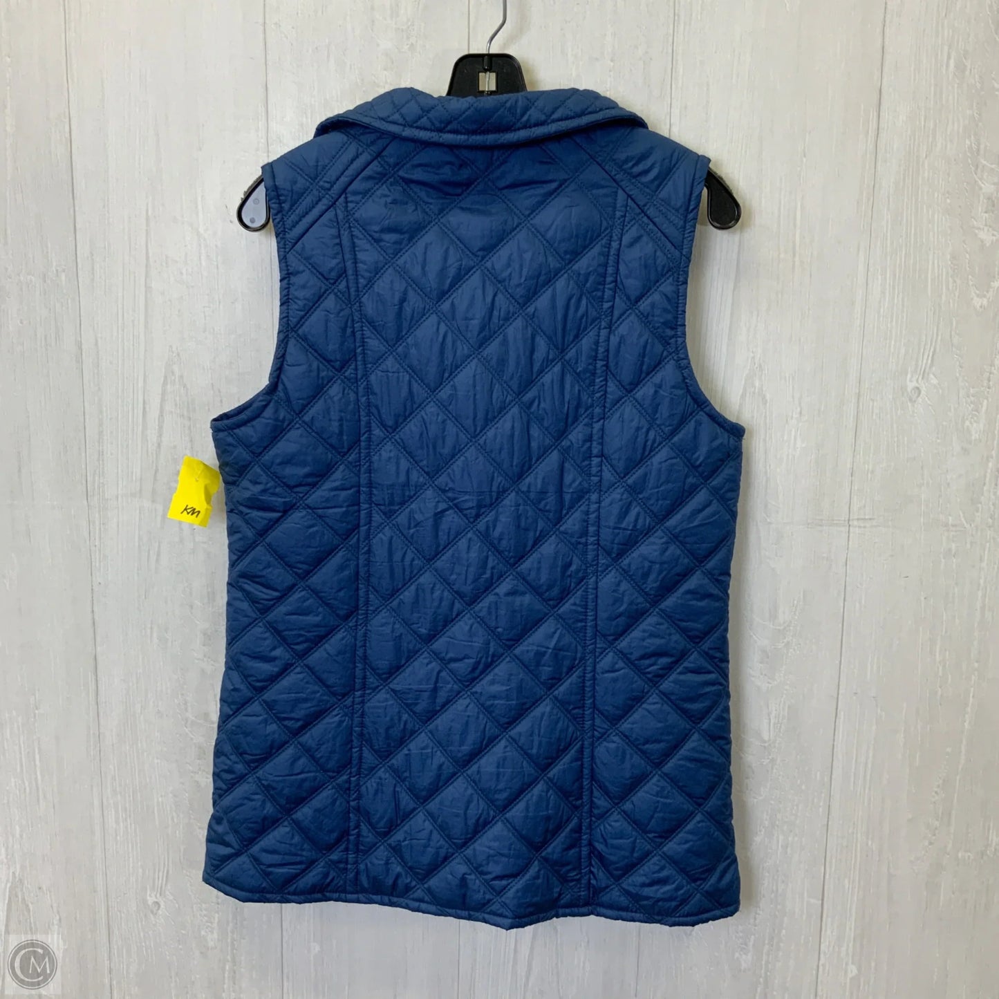 Vest Puffer & Quilted By Marc New York In Blue, Size: S