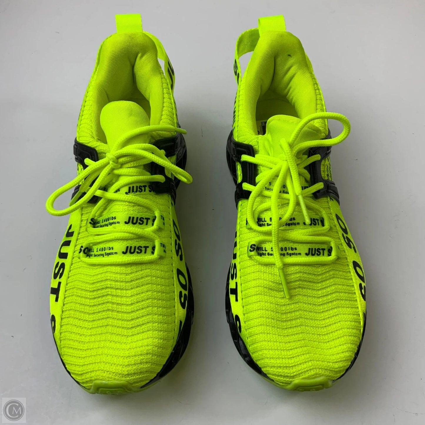 Shoes Athletic By Clothes Mentor In Yellow, Size: 8.5