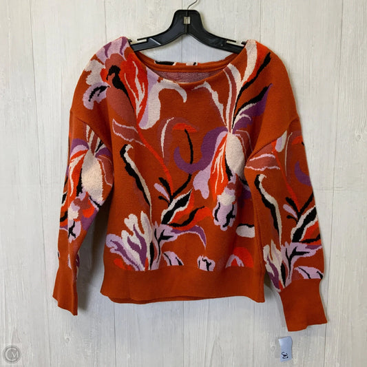 Sweater By Maeve In Orange, Size: L