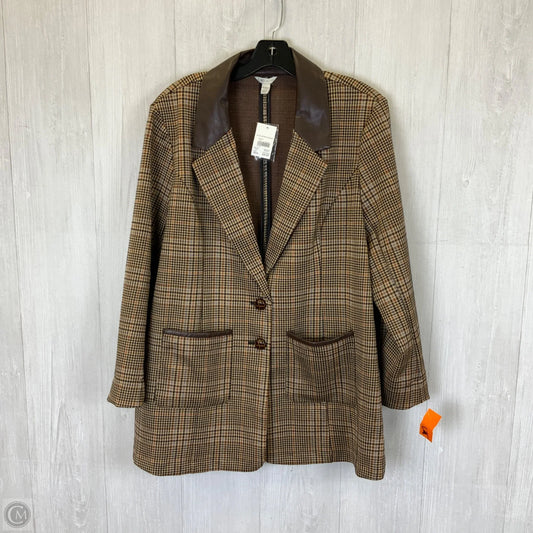 Blazer By Cato In Brown, Size: 1x
