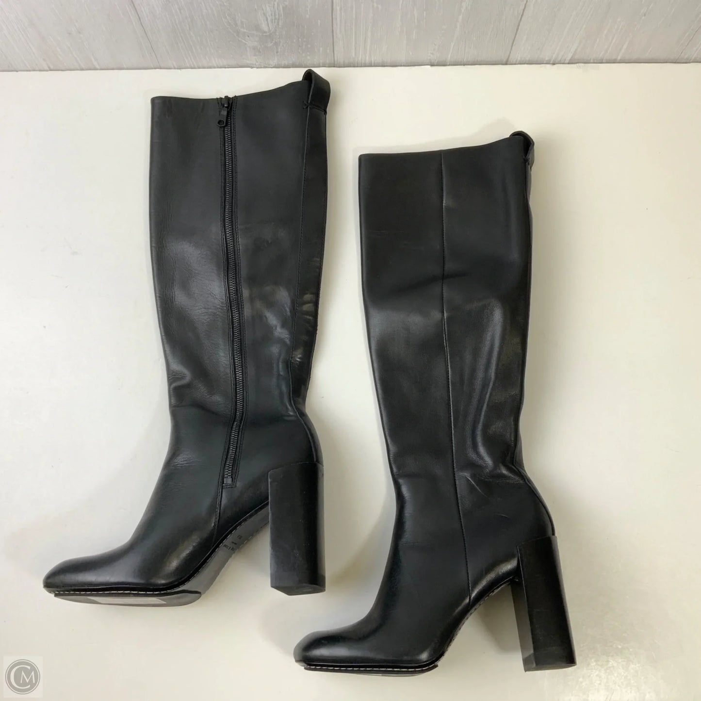 Boots Leather By Rag And Bone In Black, Size: 7