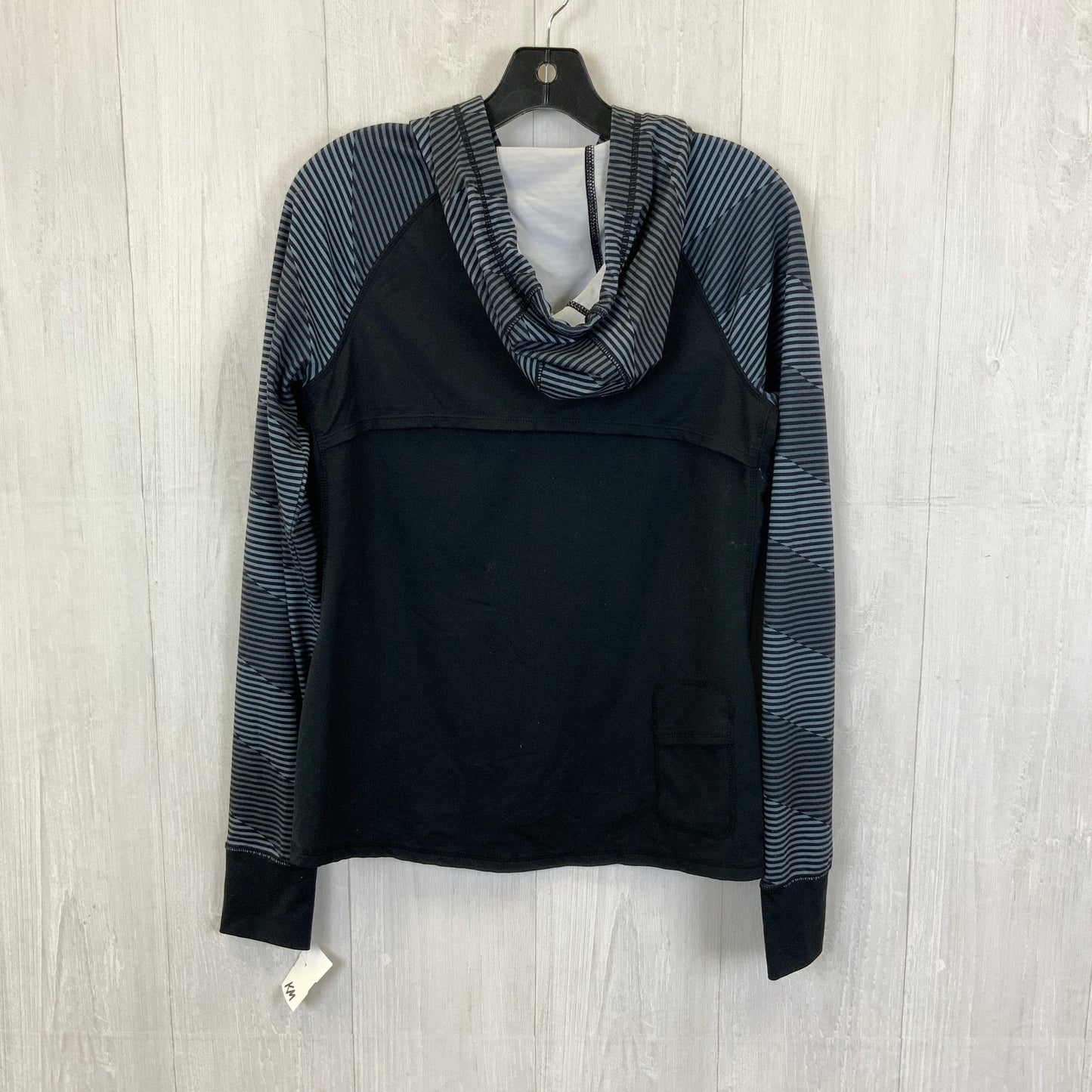 Athletic Sweatshirt Hoodie By Kyodan In Black, Size: S