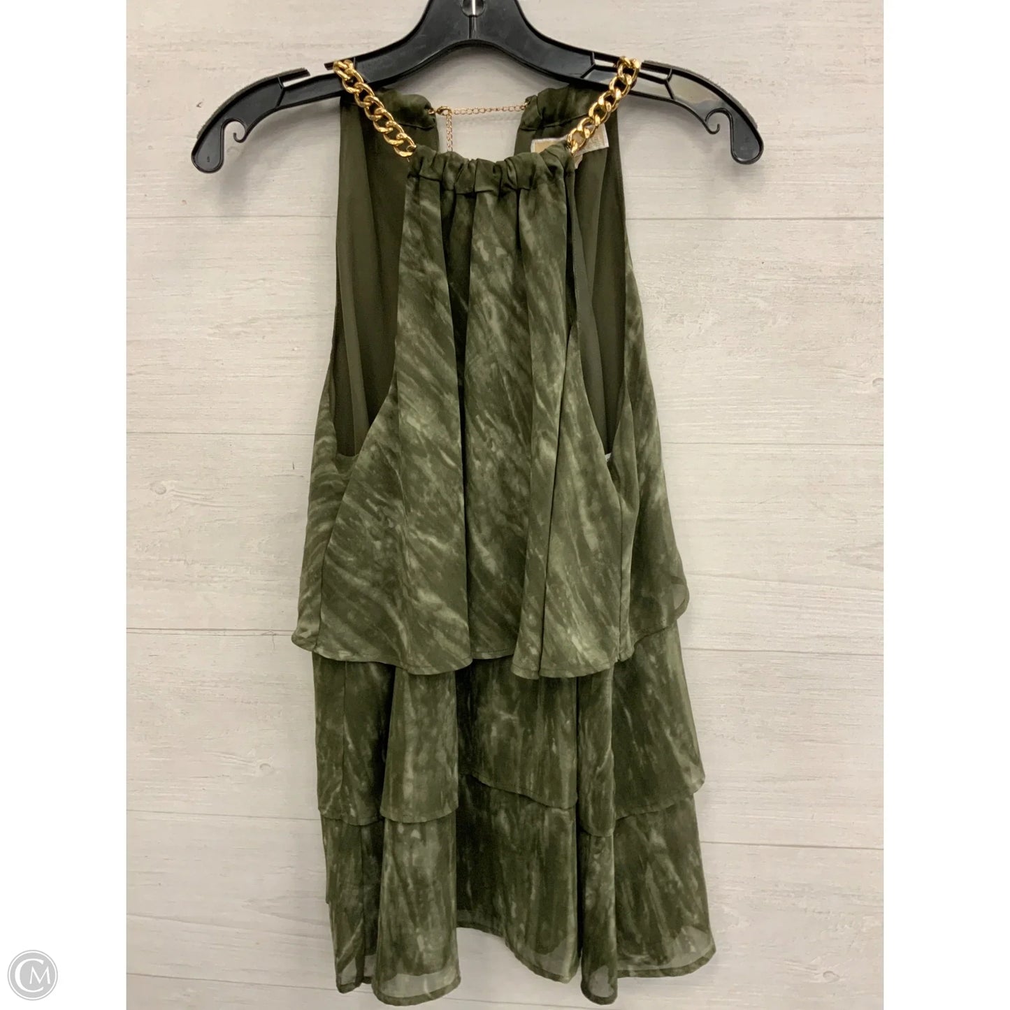 Top Sleeveless By Michael By Michael Kors In Green, Size: L
