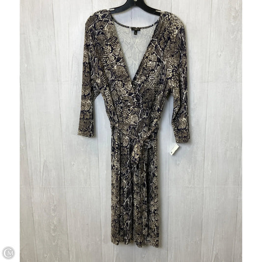 Dress Casual Short By Talbots In Snakeskin Print, Size: 1x