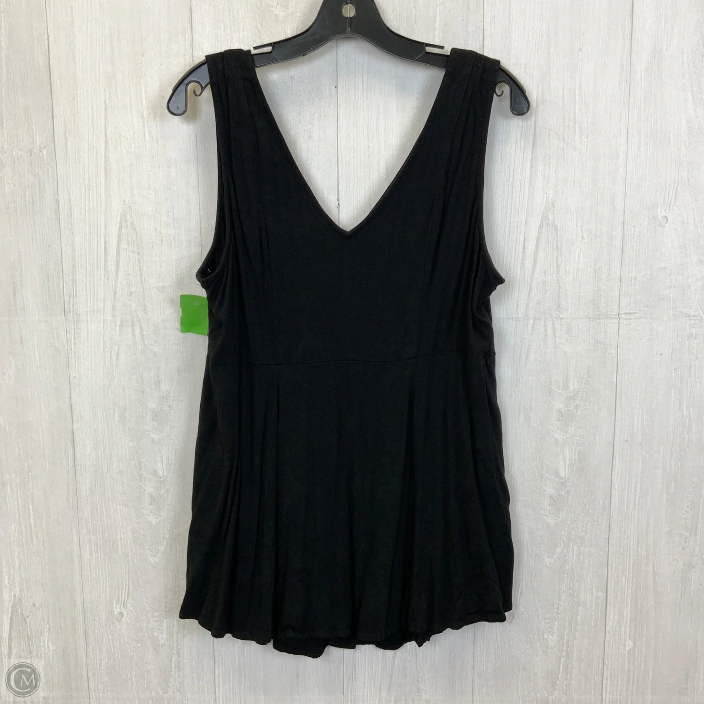 Top Sleeveless By Torrid In Black, Size: 1x