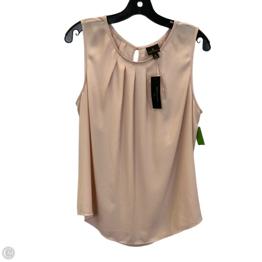 Top Sleeveless By Worthington In Pink, Size: Xl