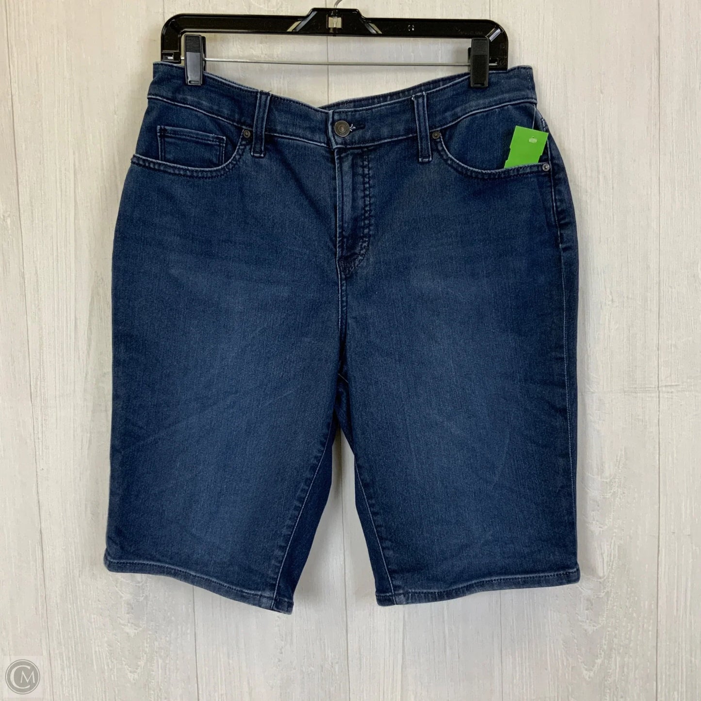 Shorts By Chicos In Blue Denim, Size: 10