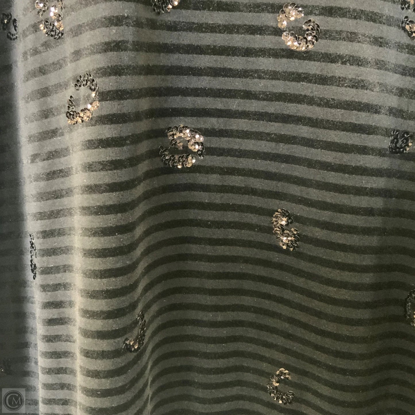 Sweatshirt Crewneck By Cato In Black, Size: 1x