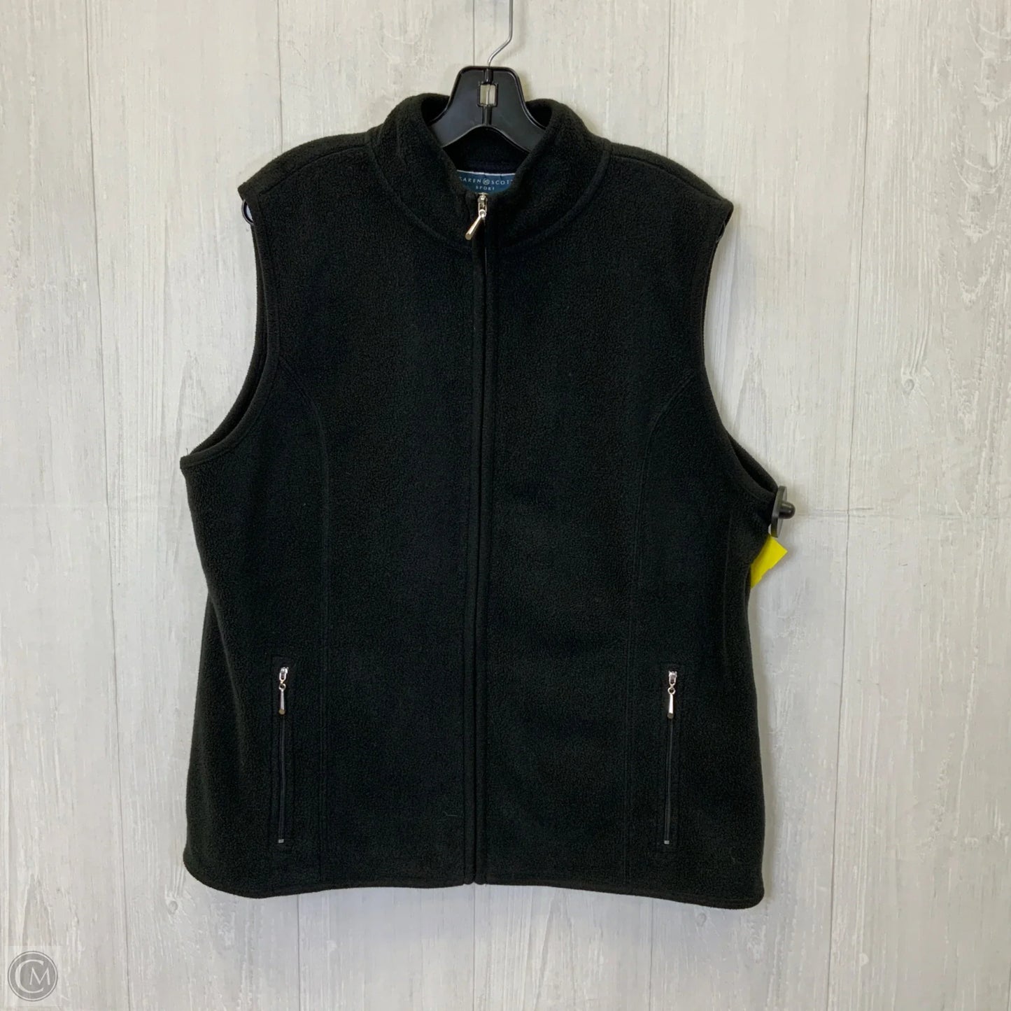 Vest Fleece By Kendra Scott In Black, Size: Xl