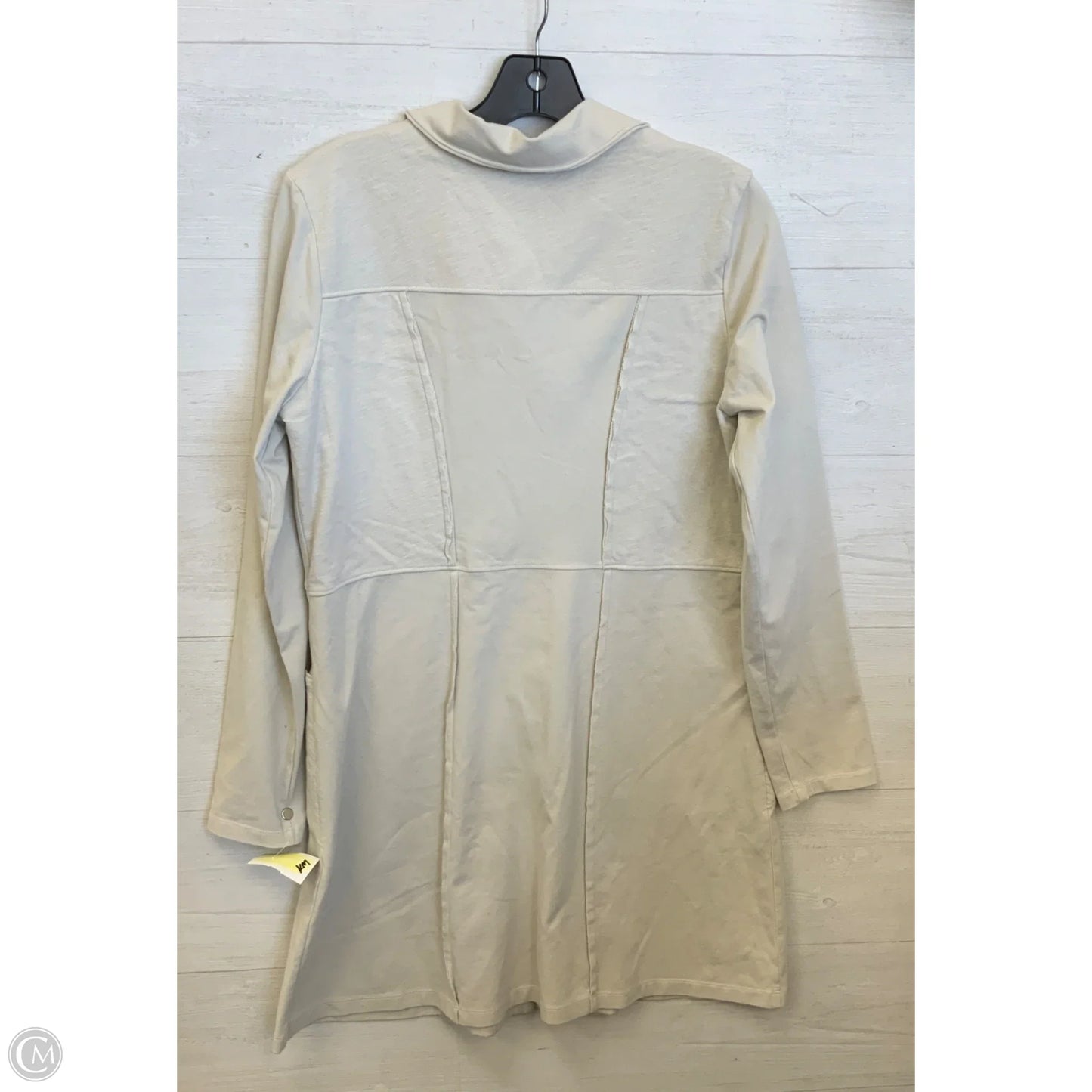 Jacket Shirt By Soft Surroundings In Beige, Size: Xs