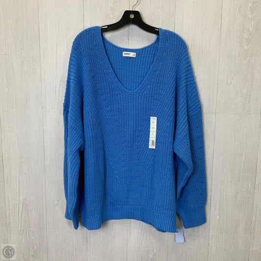 Sweater By Sonoma In Blue, Size: 2x