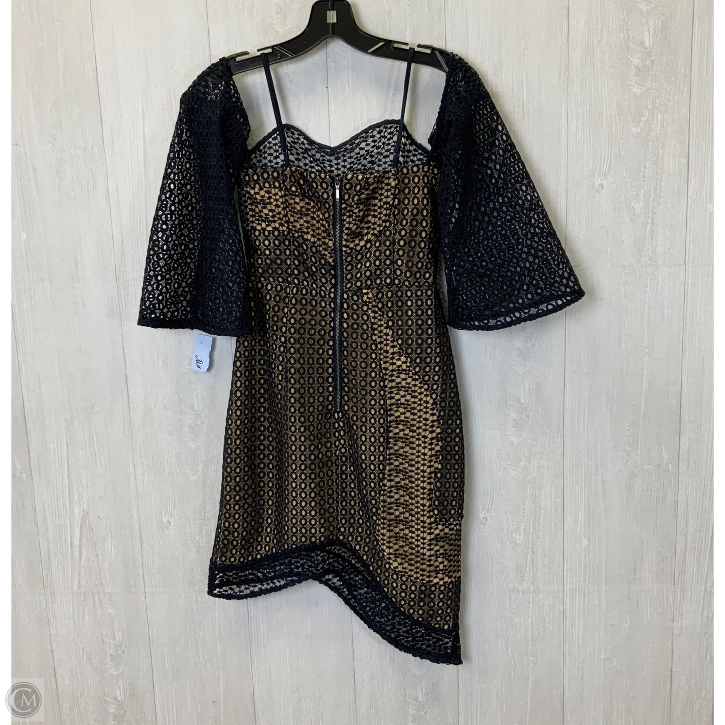 Dress Party Midi By Clothes Mentor In Navy, Size: Xs