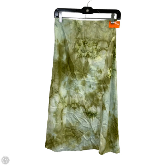 Skirt Midi By Clothes Mentor In Green, Size: S