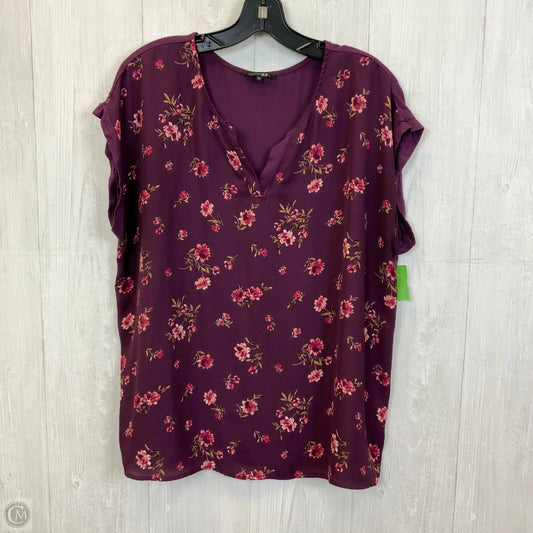 Top Sleeveless By Papermoon In Purple, Size: 1x