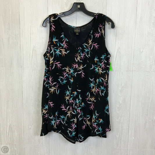Top Sleeveless By Worthington In Black, Size: 1x
