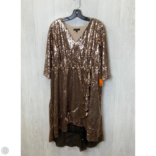 Dress Casual Midi By Lane Bryant In Pink, Size: 1x