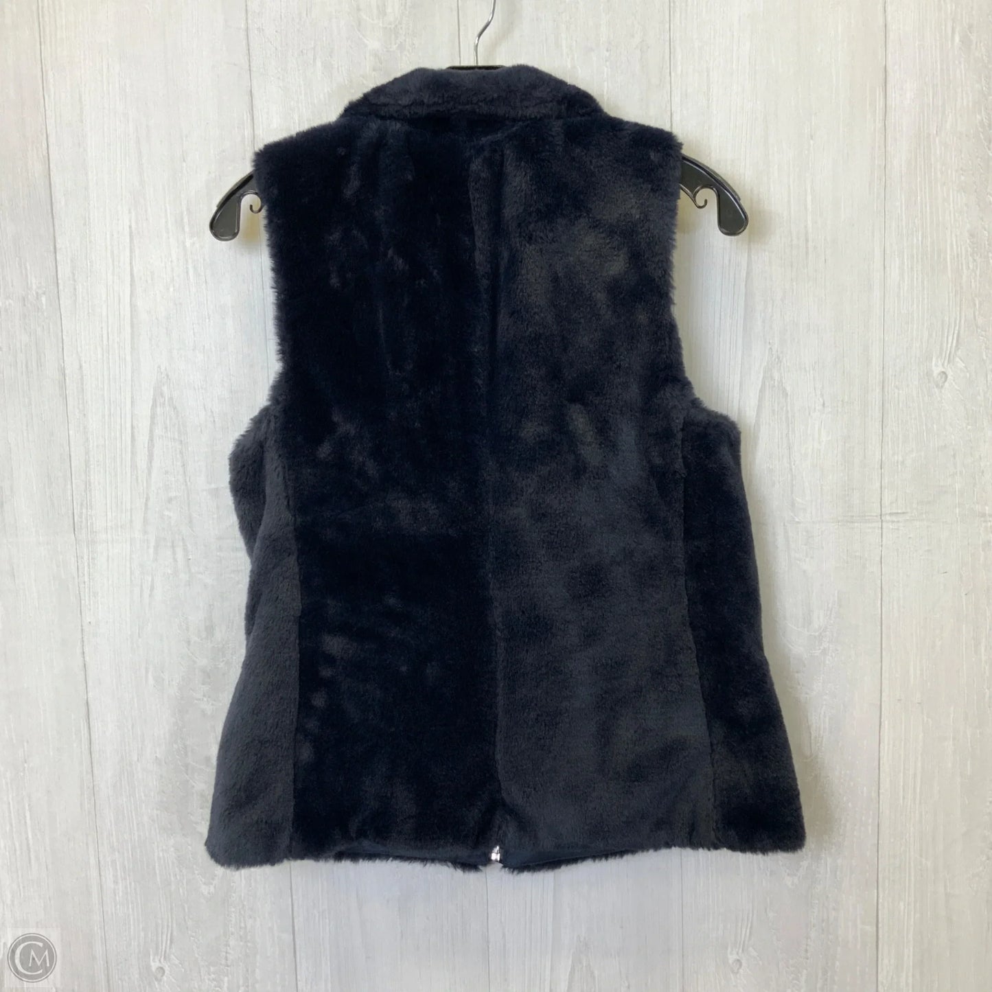 Vest Faux Fur & Sherpa By J. Crew In Navy, Size: S