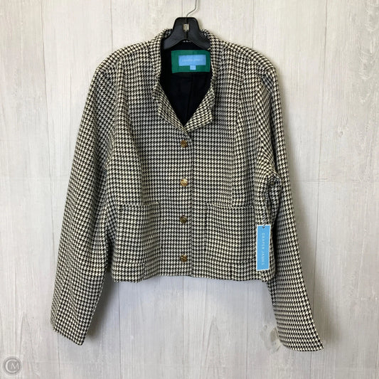 Jacket Other By Draper James In Black & White, Size: 2x