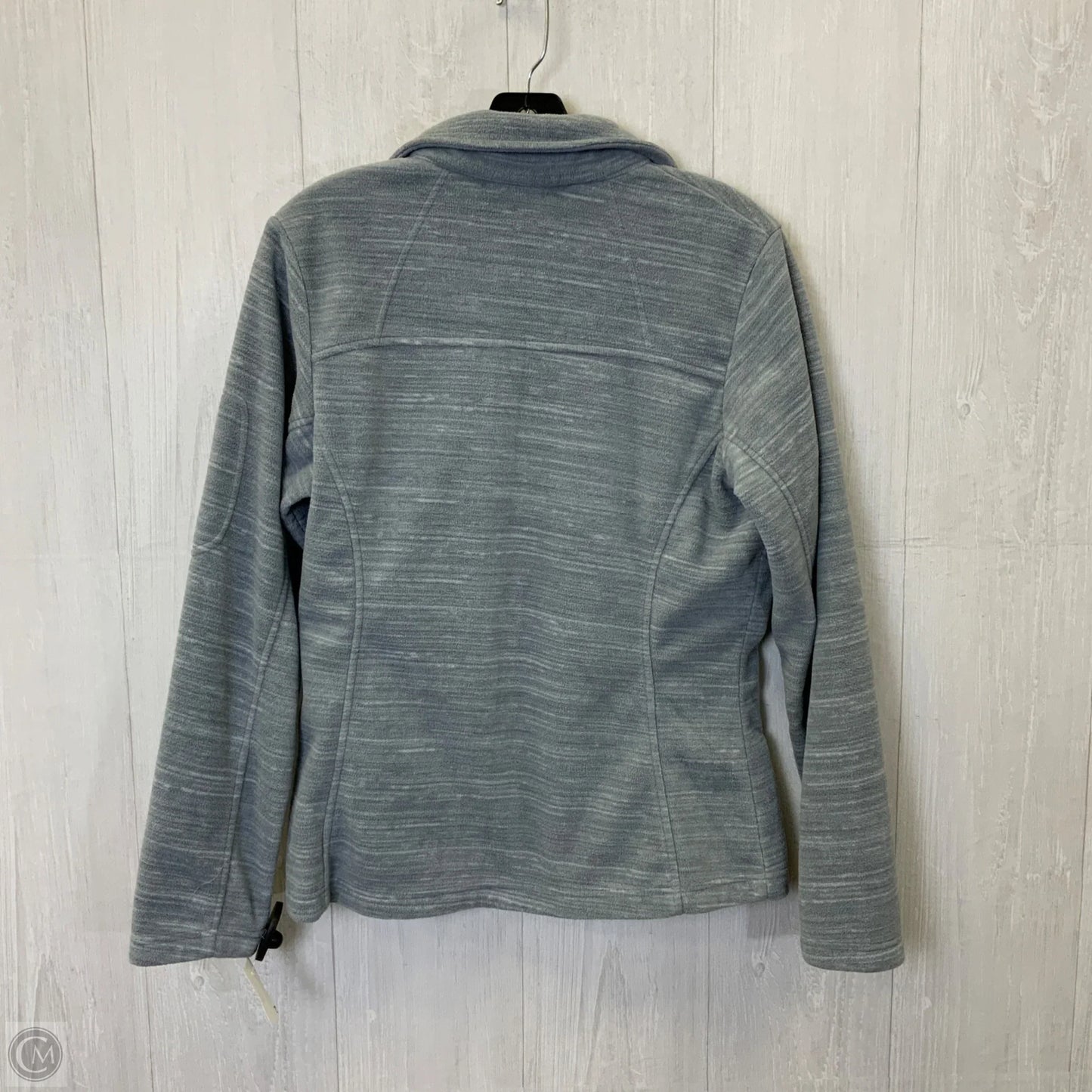 Jacket Fleece By Columbia In Grey, Size: M