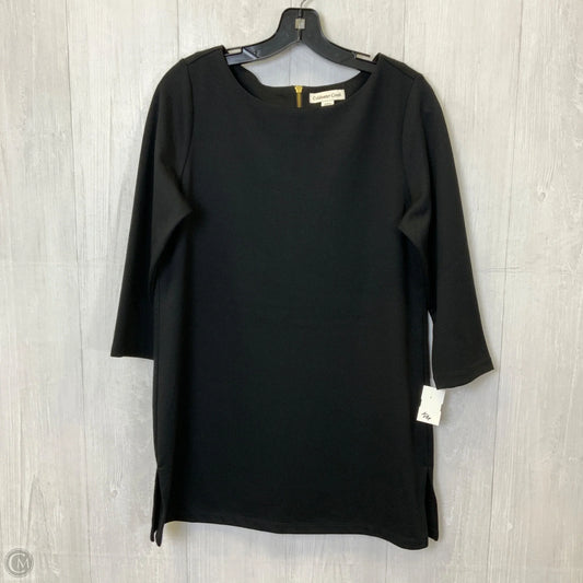 Tunic Long Sleeve By Coldwater Creek In Black, Size: S