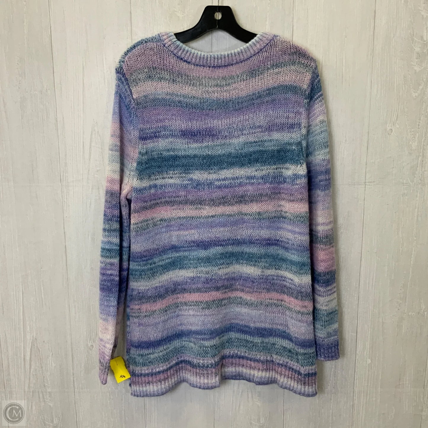 Sweater By Gap In Blue & Purple, Size: L