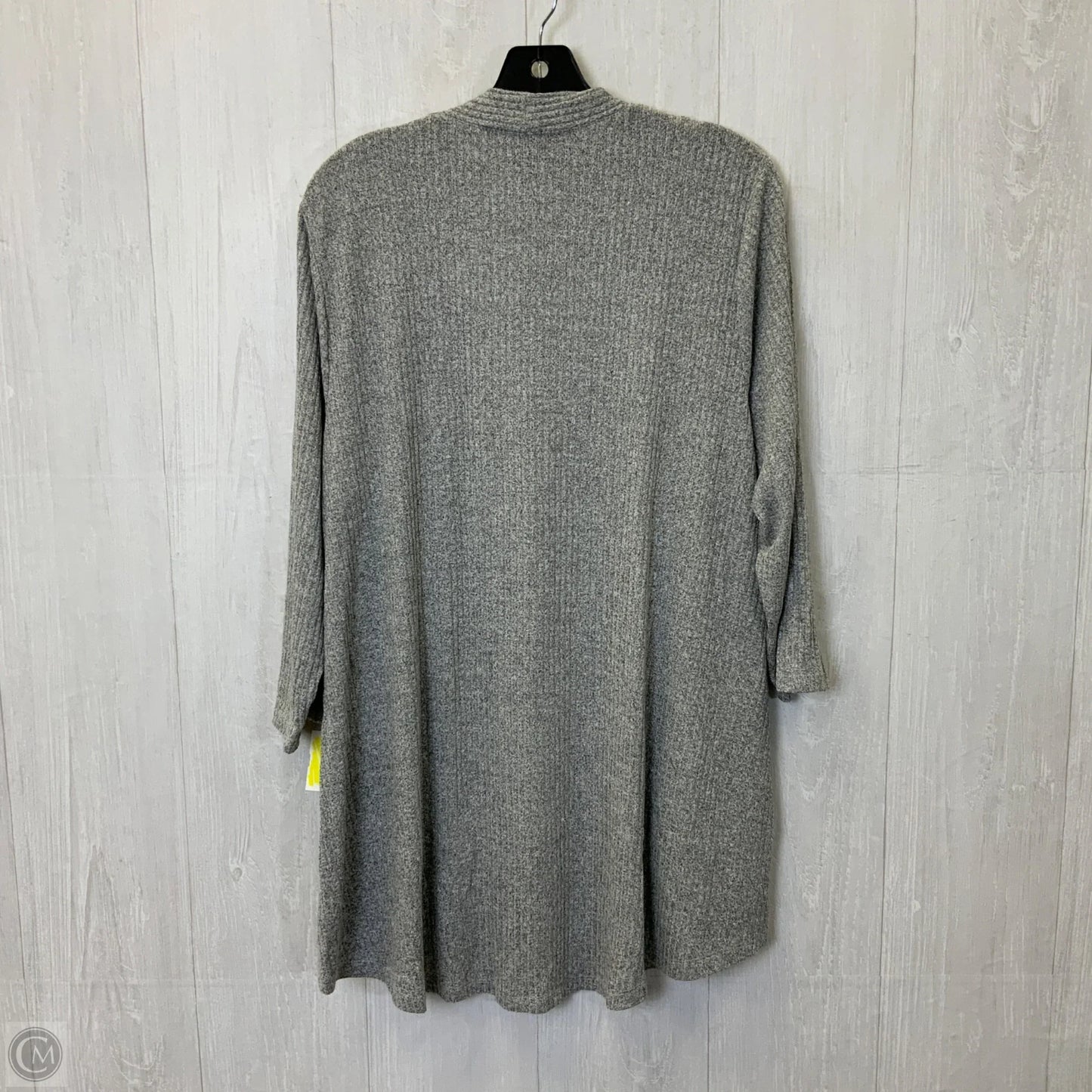 Cardigan By Lane Bryant In Grey, Size: 3x