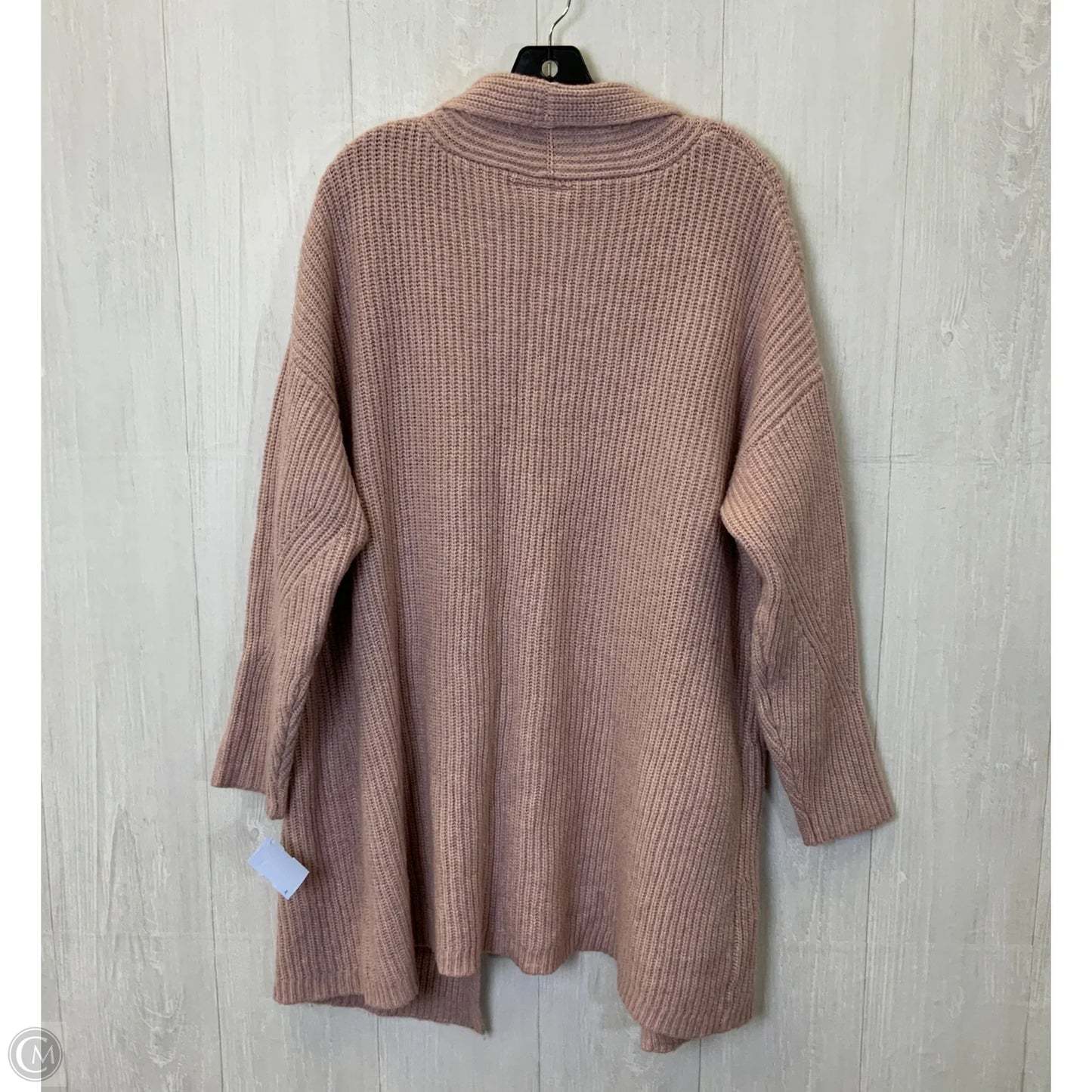 Sweater Cardigan By Lane Bryant In Mauve, Size: 3x