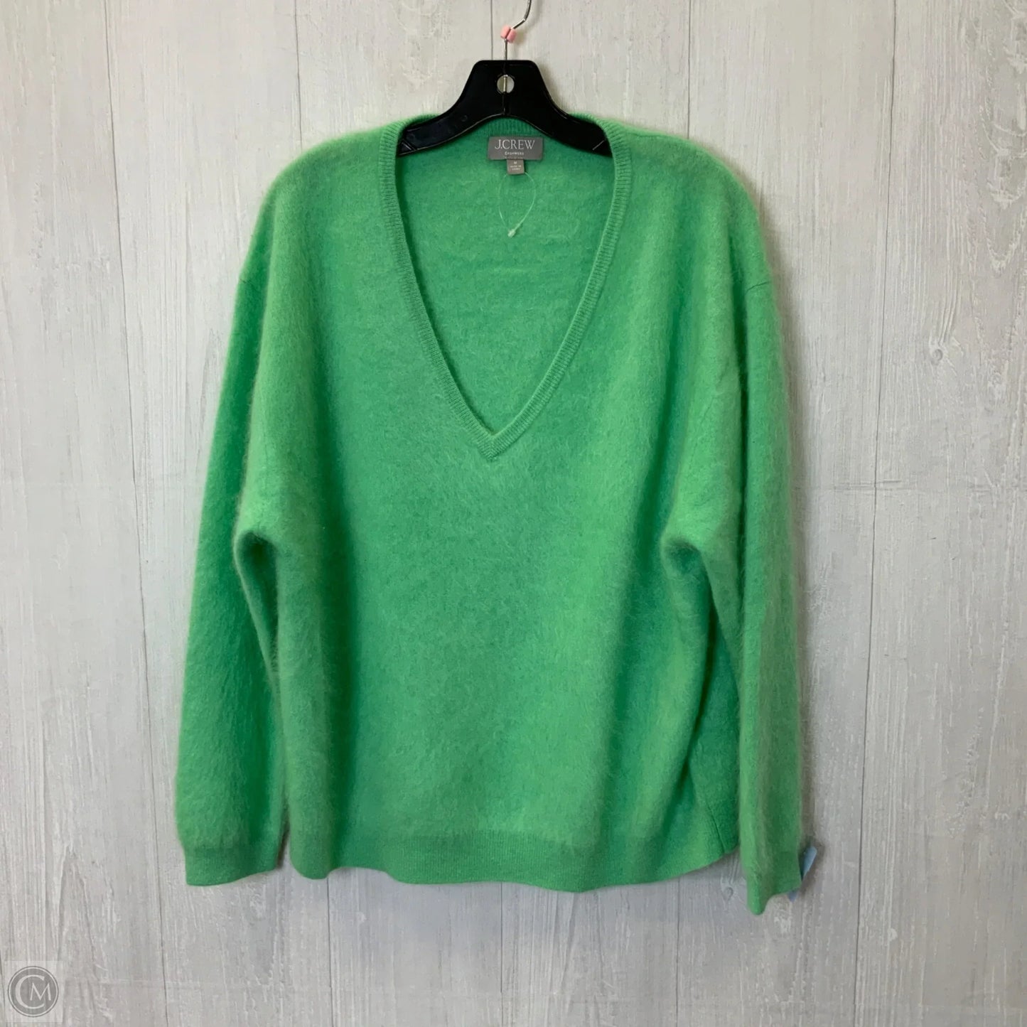 Sweater Cashmere By J. Crew In Green, Size: M