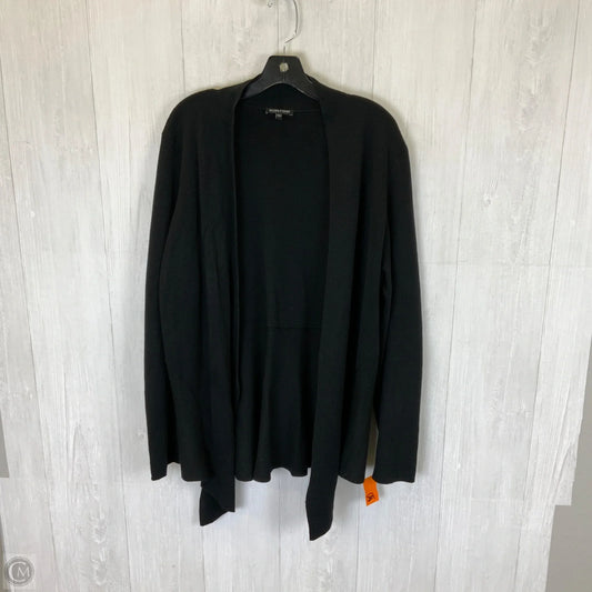 Sweater Cardigan By Eileen Fisher In Black, Size: Xl